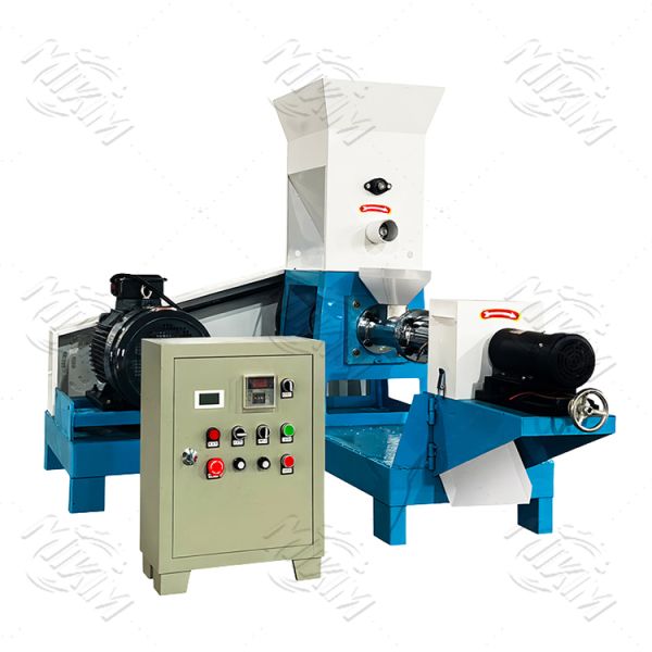 Quality Assured Dry type Floating Fish Feed Pellet Extruder Machine Shrimp Tilapia Feed Making Machine