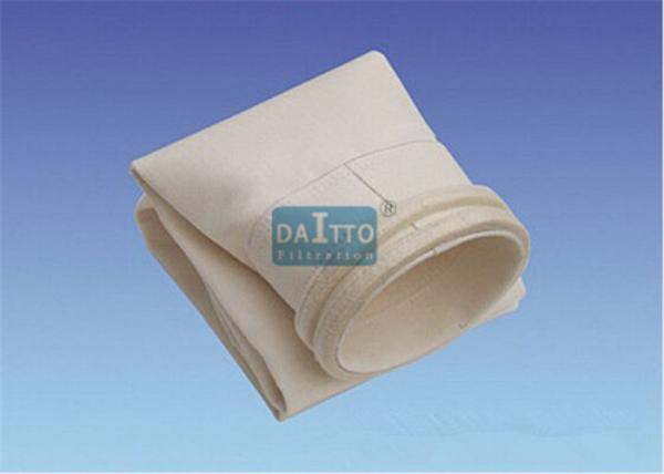 Fiberglass Mix PPS Industrial Filter Bags Carefully Fabricated Ensuring Dust Tight Seal