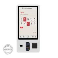 Kiosque capacitif de machine de paiement de kiosque de service d'individu d'USB de contact 43 pouces avec le scanner d'imprimante de position