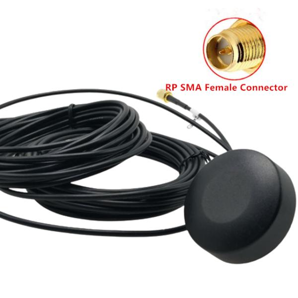 2 In 1 Screw Wall Mount Mini Puck 4G LTE Antenna With SMA Connector For Car