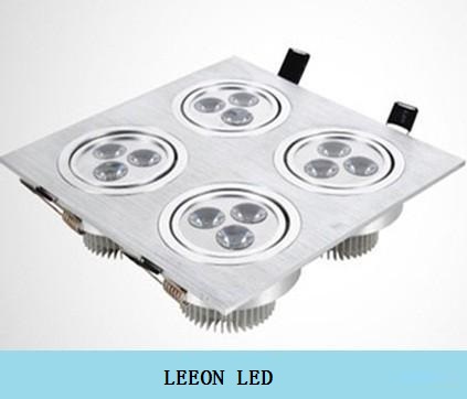 LED DOWN Light, Ceiling Light, 12x1W ---  LEEON LED