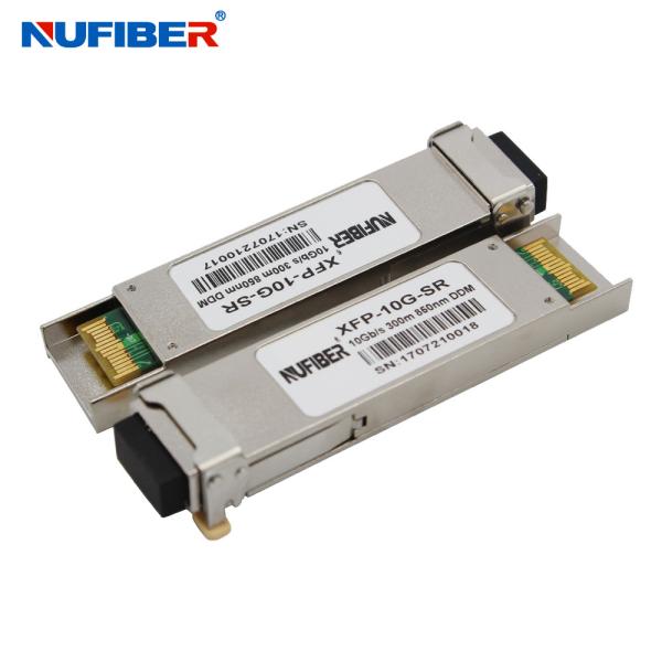 Single Fiber SM Xfp Fiber Transceiver 10Gb/S 40km Telecommunication Equipment