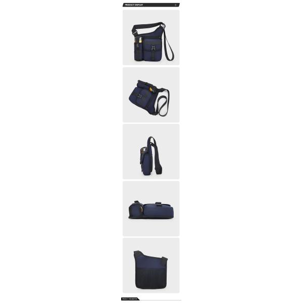 Custom Crossbody Chest Bag With Bottle Holder For Camping Biking Travel Cycling