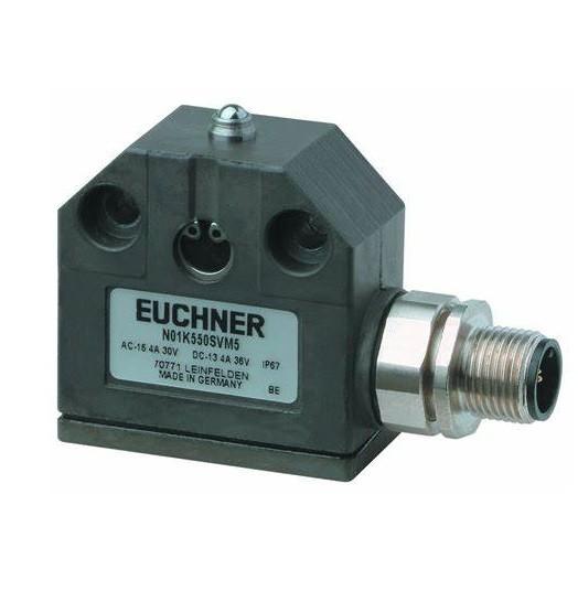 Euchner N01K550-M (ORDER NO. 084904) Precision Single Limit Switch N01, Ball Plunger