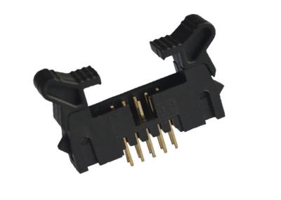 conector longo 10 Pin Vertical Trough Hole do encabeçamento da placa de circuito da trava 3A
