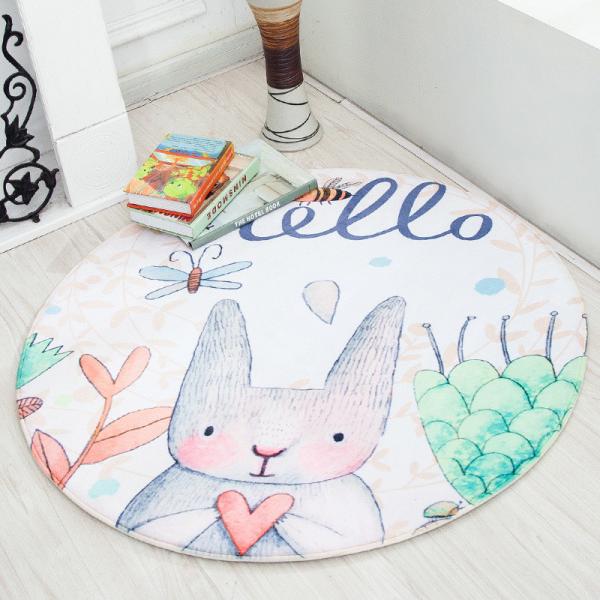 As crianças pavimentam a esteira de rastejamento de Mat Anti Skid Chair Floor Mat For Swivel Chair Childrens