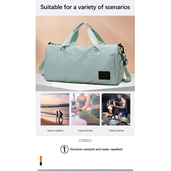 Sacs de sport étanches à l'eau pour hommes, femmes et enfants Sacs de voyage respectueux de l'environnement