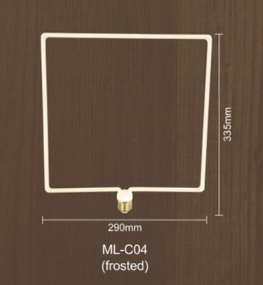 Les ampoules pendantes menées des ampoules 16w de filament de Dimmable d'ampoules ont givré de finition