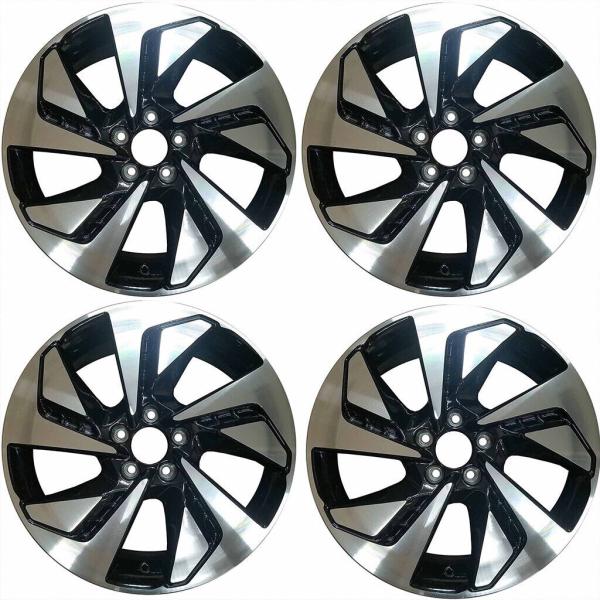 18 Machined Black Wheels for 15-16 Honda CR-V OEM Quality Alloy Rim 64070