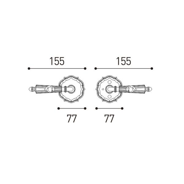 Amertop Latest Design Hot Sale Reasonable Price brass Door Lock With high Quality Lock Body