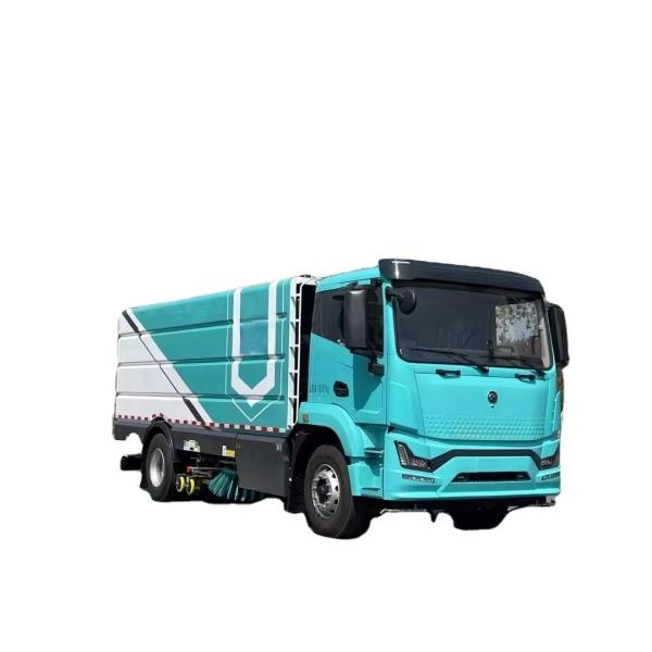 8T10T12T Vacuum Road Sweeper With Water tank Suitable for Urban Street and Airport Runway Cleaning Trucks