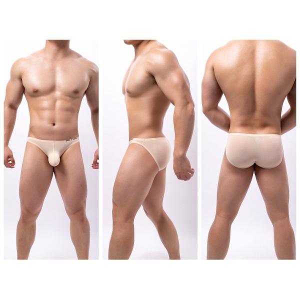 Bikini Mens Briefs Underwear With Pouch Breathable Sports Long Bulge Thong Lingerie