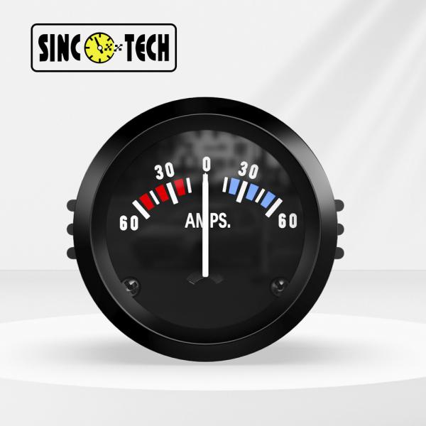 AMPS 52mm Race Car Gauges Auto AMP Mobile Meter Sinco Tech 2013BB 12v Cars