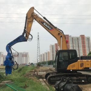 Вибропогружатель для шпунта: Легкий гидравлический и надежная работа