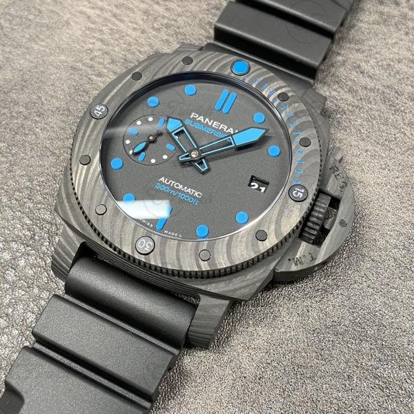 Panerai Submersible Carbotech PAM00960 Luminor Marina Carbotech 44mm Automatic Watch