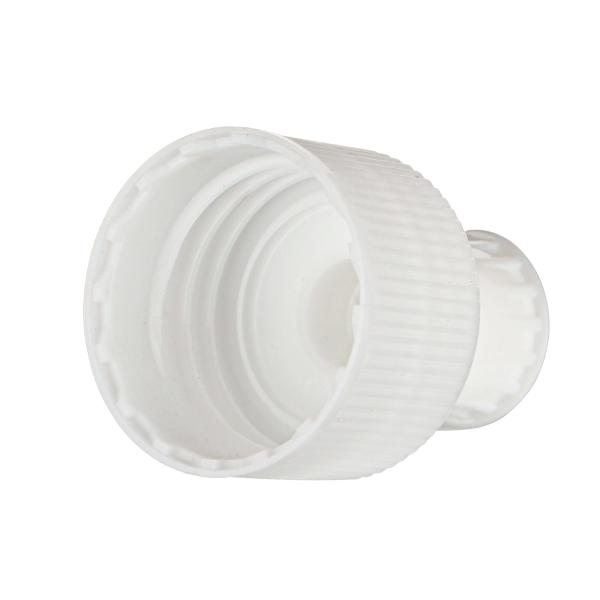 Color personalizado 24mm 28mm Blanco plástico PP Push Pull Cap Sport Botella de agua tapa