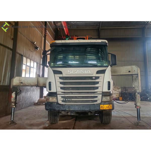 Шасси CIFA 58m Scania использовало конкретную тележку насоса заграждения