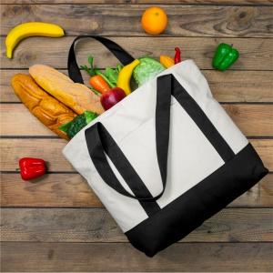Popular Forest Black Girl Print Shoulder Bag Thick Rope Tote Bag Fashionable Large Capacity Women'S Bag Manufacturer Wholesale