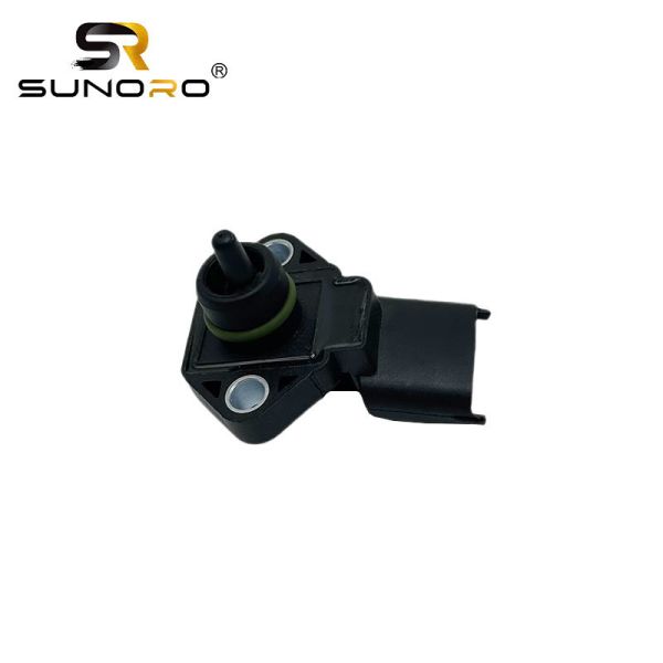 SUNORO MAP Sensor Intake Manifold air Pressure Sensor 0281002316 4893924 Temperature and Pressure Sensor for Excavator