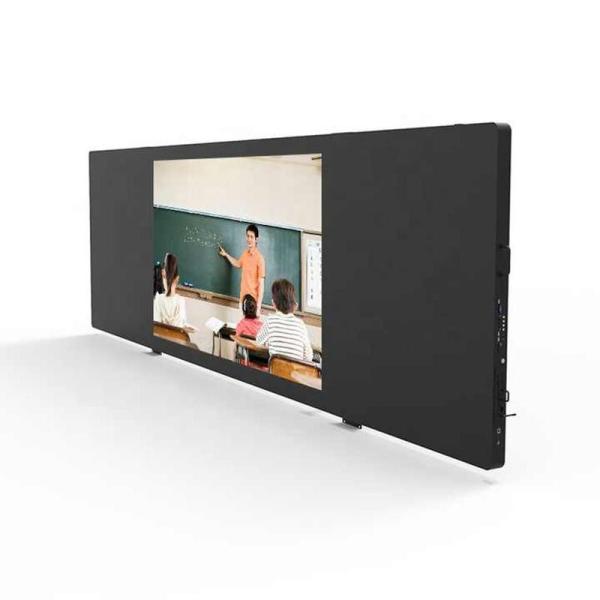 86 Inch Push Pull Digital Blackboard with Infrared 40 Touch Points and Magnetic Function for Education and Training