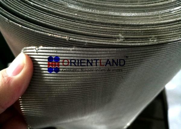 Dutch Weave Stainless Steel Wire Cloth / Stainless Steel Filter Wire Mesh 0.02mm-0.5mm