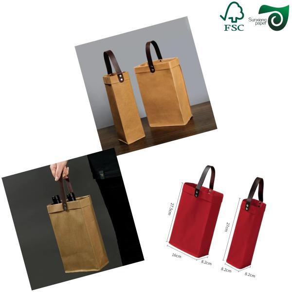 FSC 0.55mm Thick Durable Washable Paper Fabric Rolls  Jacron Label Paper Kraft Paper Board