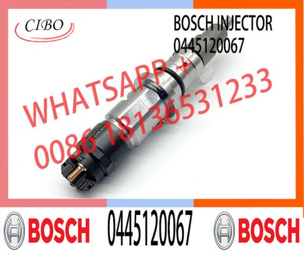 0445 120 067 injecteurs de carburant diesel 0445120067 du système 0986435549 communs d'injection de carburant de rail pour VOL ec210