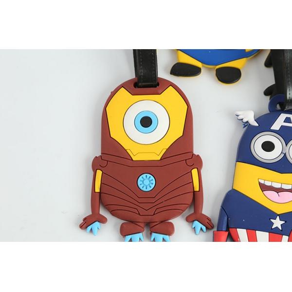 Wholesale Cute Cartoon Style Luggage Tag, Custom Travel Soft PVC Luggage Tags