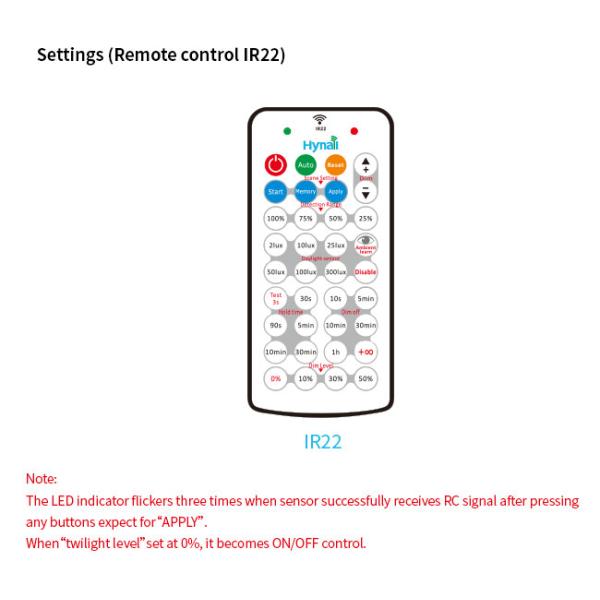 Задние края Сменный датчик движения переключатель толчок DIm 90-120VAC 6m HNT205