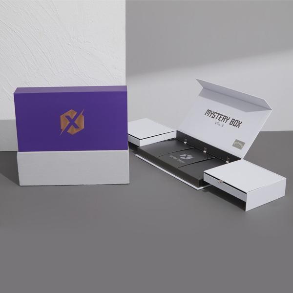 Complex Structural Rigid Composite Packaging Custom Slide Drawer Box Packaging
