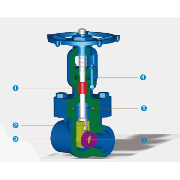 ANSI 150lb - 4500lb Forged Steel Valve Ensures Tight And Effective Seat Assembly