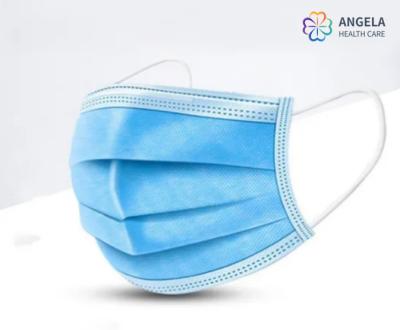 Hot Selling Blue Melt Blown Nonwoven Children Ethylene Oxide Sterilization Disposable Face Mask
