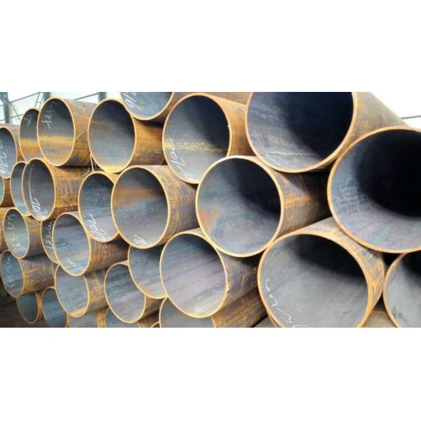 Round carbon black steel pipe Api 5l Gr B Erw Steel Pipe