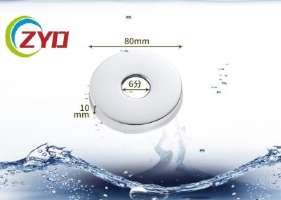 140 Gram Light Shower Faucet Plate , Brass Screw Shower Renovation Cover Plate