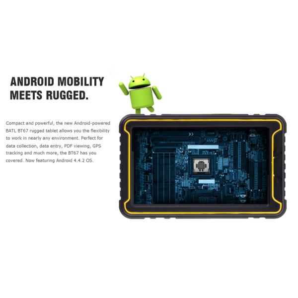 Newest BATL BT67 7inch Sunlight Readable industrial handheld computer