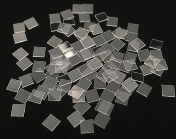 UVC High Translucent UV Quartz Germicidal Tablets 50*50*0.3mm