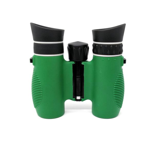 10x22 Outdoor Children's Toy Binoculars Green Food Grade PVC