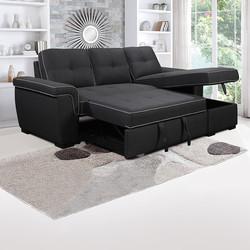 Multifunctional Folding Sofa Bed Sectional Couch Durable For Mall