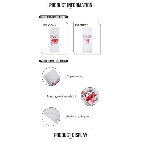Moisture Proof Tortilla Chips Bags Snack Packaging Bags Custom Printing Food Packing Bags