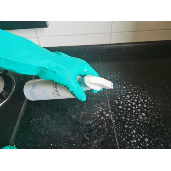 Anti Leakage Green Nitrile Glove 13 Inches  Nitrile Solvent Resistant Gloves