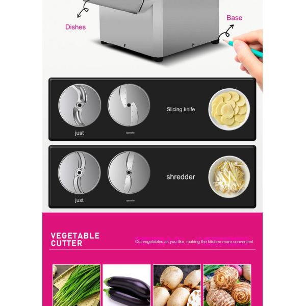 Convenient 220V Dicing Machine for Farms 0.24KW Power Easy to 33 KG Multifunctional