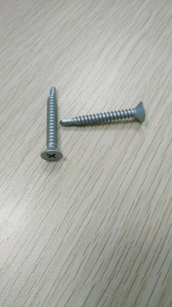 O conector de aço da âncora das peças da casa da casa pré-fabricada do calibre leve aparafusa 16mm que a anti oxidação longa 4.8mm zinca o revestimento