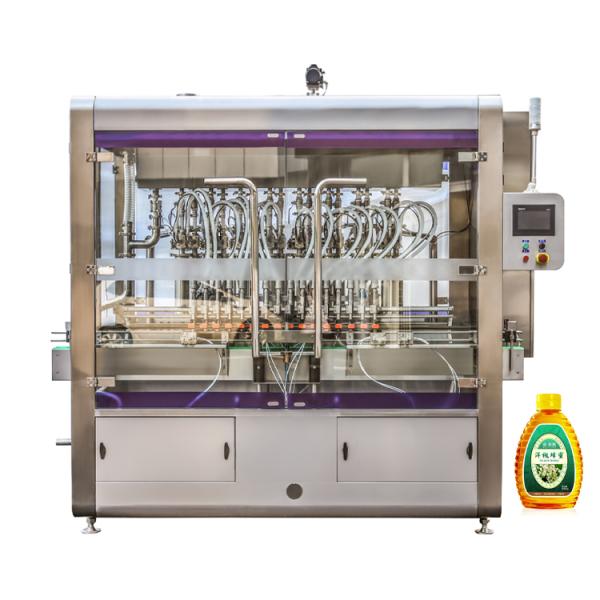 220/380V Liquid Bottle Filling Machine With 16 Filling Nozzles