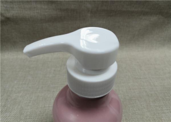 Reusable Liquid Soap Dispenser Pump , Pure White Plastic Pump Dispenser