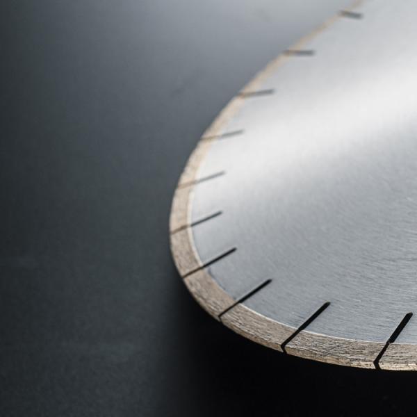 Blade de diamante de corte de mármore com material de aço de 65 Mn e eficiência