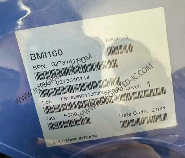 Unidades de medición inercial (IMU) IC del sensor BMI160 LGA14 de bajo ruido, IMU de 16 bits