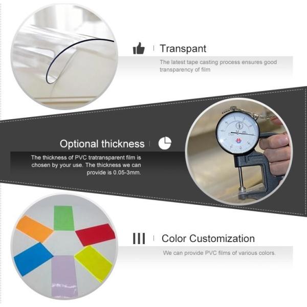 Pvc Film Inflatables Balls, Water Toy Packing Film Pvc TapeMm Thick Plastic Rolls