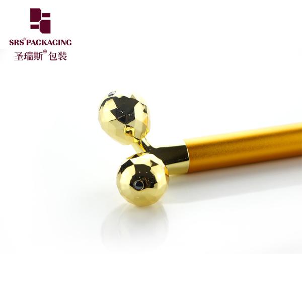 wholesale gold luxury vibrating face lift Y shape facial beauty massage tool