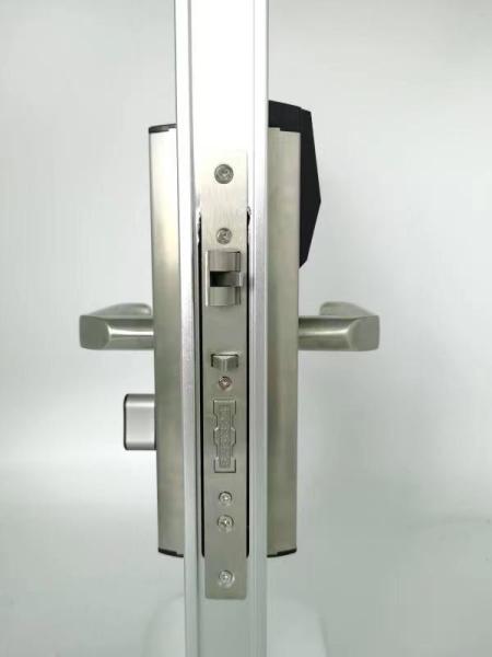 Stainless Steel Electronic Card Key Door Lock / RFID Access Control Door Lock