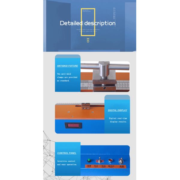 Copper Wire and Cable Elongation Testing Machine Cable Test Equipment